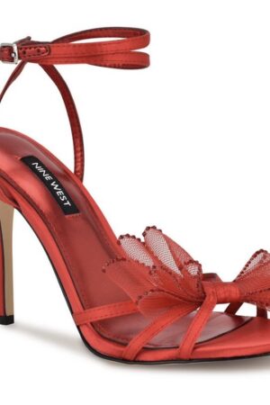 Nine West Minky Bow Heeled Sandals