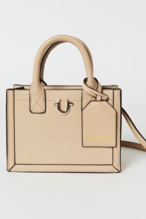 True Religion Beige Women’s Modern Edge Mini Tote Bag