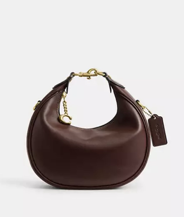 Coach Jonie 22 hobo bag in maple glovetanned leather. - Image 2