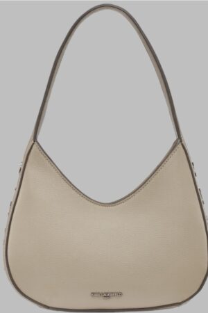 KARL LAGERFELD PARIS DESI SHOULDER BAG (TRUFFLE BROWN)