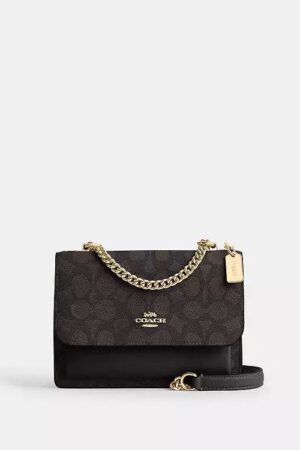 Coach Mini Klare Crossbody Bag (Gold Walnut Black)
