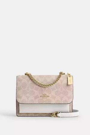 Coach Mini Klare Crossbody Bag (Gold Sand Chalk)