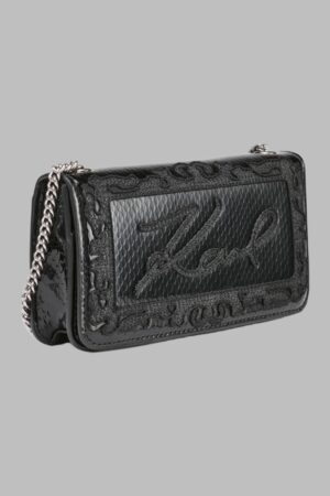 KARL LAGERFELD PARIS Kosette shoulder bag featuring a chain strap.