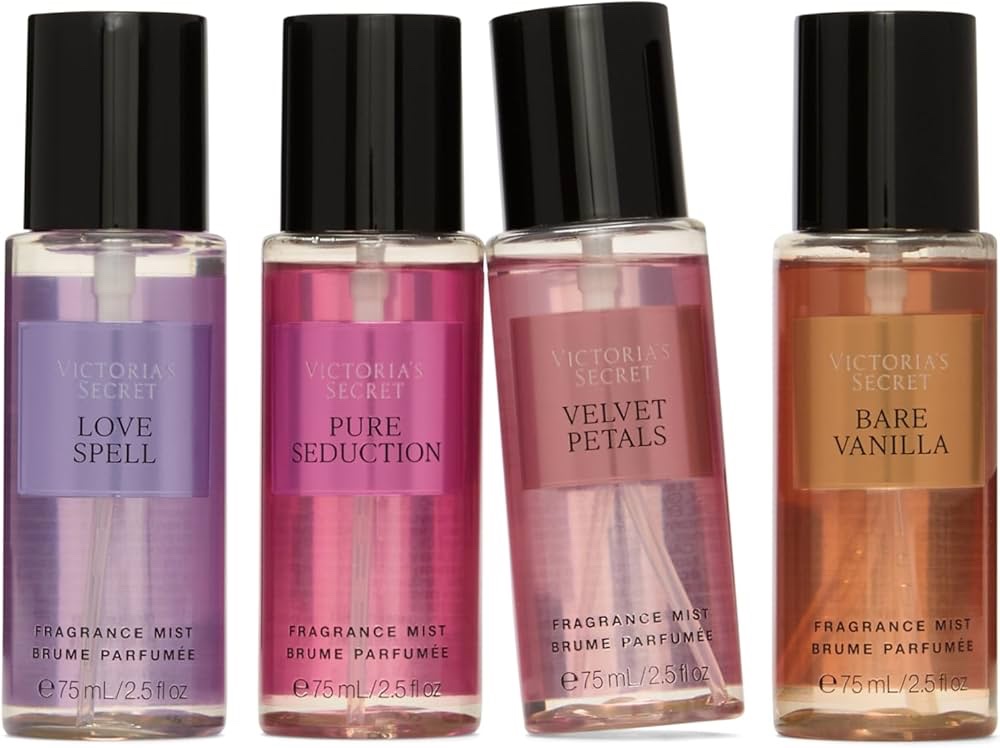 Victoria's Secret Fragrance Mist Collection 4 Piece Mini Mist Gift Set - Image 2