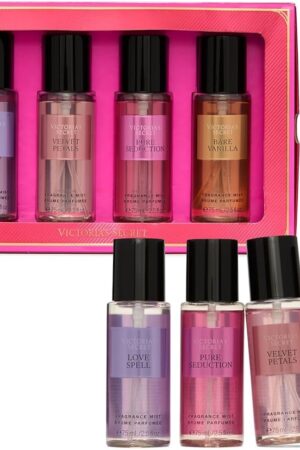 Victoria's Secret Fragrance Mist Collection 4 Piece Mini Mist Gift Set