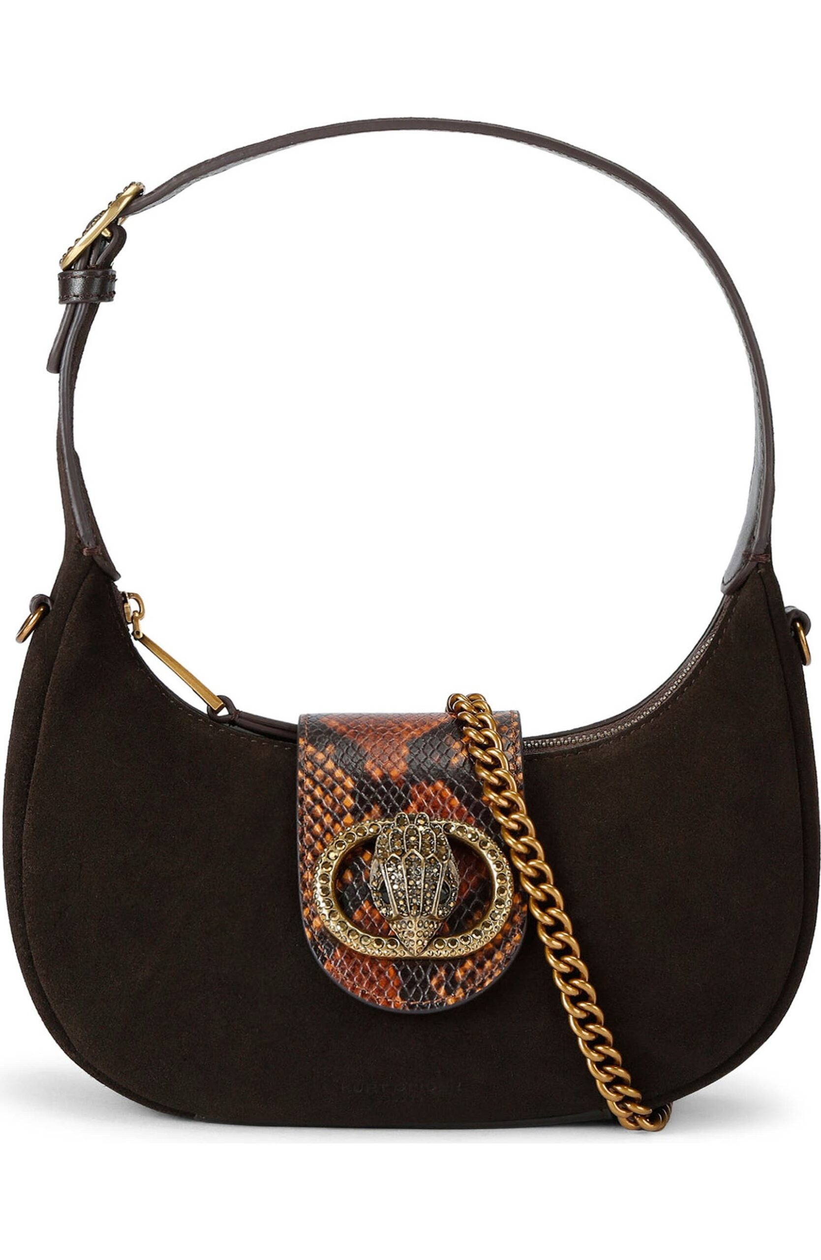 Kurt Geiger Small Chelsea Leather Hobo Bag