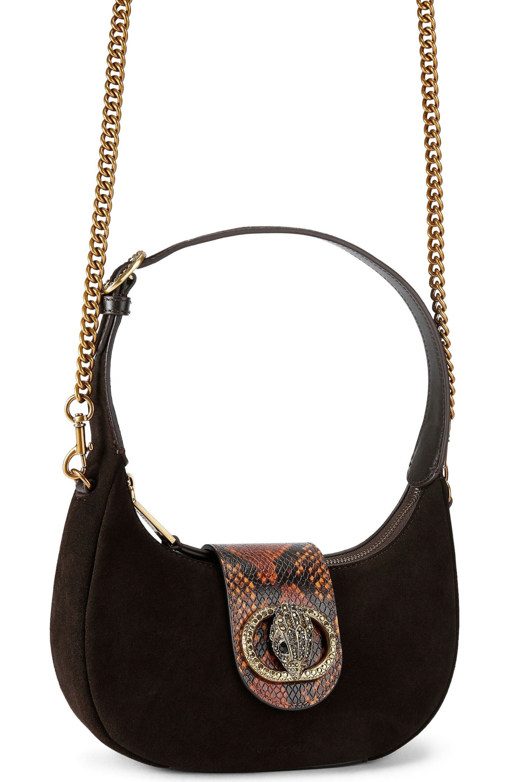 Kurt Geiger Small Chelsea Leather Hobo Bag - Image 3