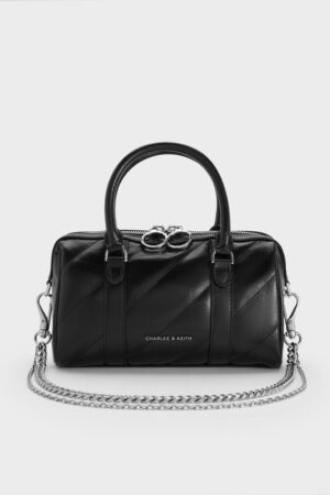 Philomena Bowling Bag - Noir