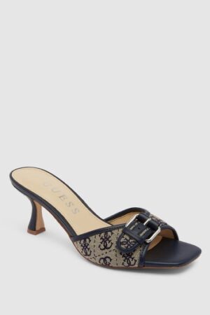 Guess Blue Logo Dista Kitten Heels
