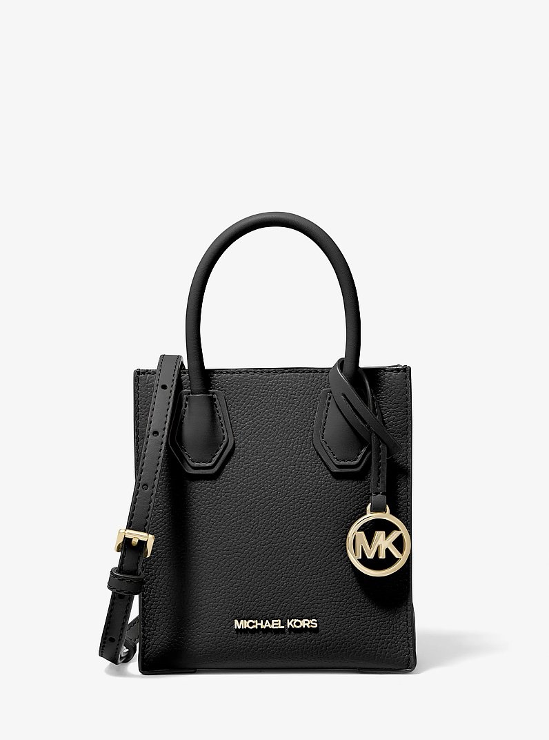 MICHAEL KORS Mercer Extra-Small Pebbled Leather Crossbody Bag