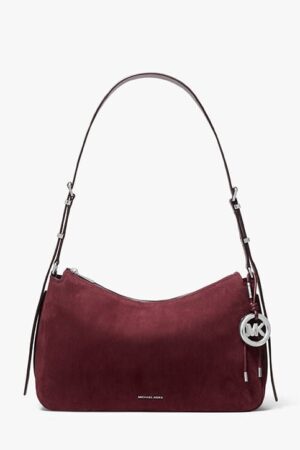 MICHAEL KORS NOLITA MEDIUM NUBUCK SHOULDER BAG